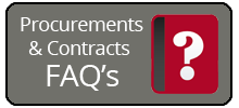 Procurement and contracts faqs