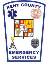 Kent County Emergency Services Badge 
